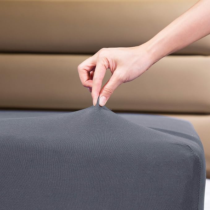 Fitted Sheet- COSMOPLUS King Fitted Sheet Only（No Flat Sheet or Pillow Shams） by COSMOPLUS