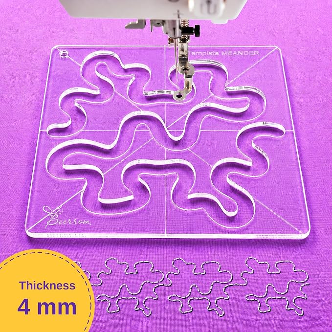 Meander Quilting Ruler Template - Image 4