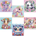 Acelii 6 Pack 5D Cartoon Diamond Painting Kits by Acelii