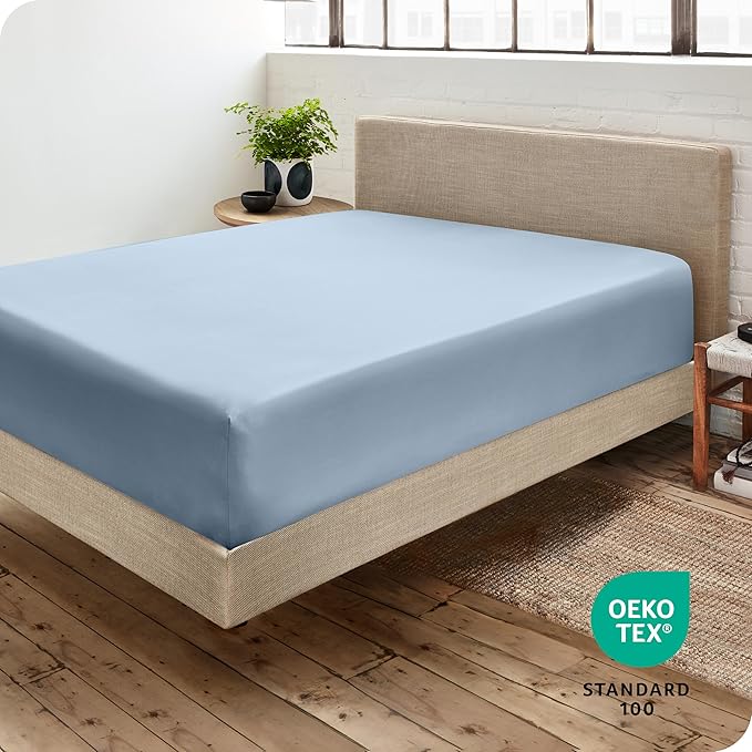 Bare Home Fitted Bottom Sheet Full Size - Image 4