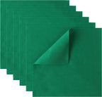 HaoFeiJH 6 Pcs Soft Green Felt Fabric Sheets by HaoFeiJH