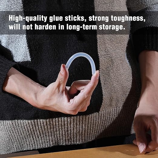 WORKPRO Full Size Hot Glue Sticks, 0.43x8 Inches, Compatible - Image 6