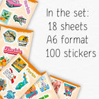 100Pcs Florida Stickers and Decals - Image 2