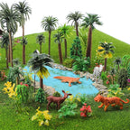 Sureio 130 Pcs Diorama Supplies Kit Include 121 Miniature Trees 1.2-7.48 Inch - Image 2