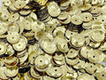 Sequins 8mm 800/Pkg by Golden+Leaf
