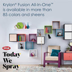 Krylon Fusion All-In-One 12 Oz. Satin Spray Paint, Peacock Blue - Image 8