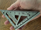 Swanson 4 1/2" Trim Speed Square | Made in the USA aluminum alloy rafter square - Image 5