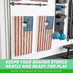 GoSports Wall Mounted Cornhole Board Hangers - Image 4