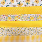 Cotton Fabric DIY Making Supplies Quilting Patchwork Fabric Fat Quarter Bundles by Antetek