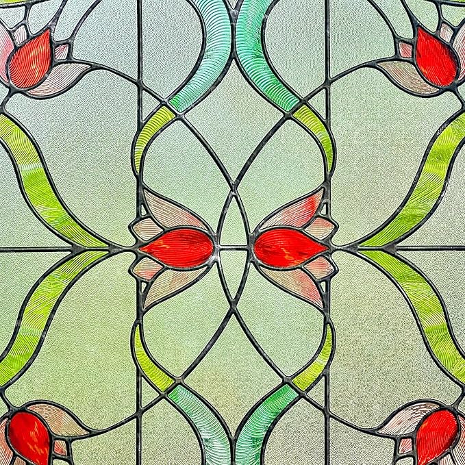 Decorative Window Privacy Film for Bathroom, Front Door - Image 2