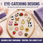 The Quilted Bear Needle Minder - Image 5
