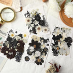 Augshy Black Dried Pressed Flowers, Scrapbooking, Soap Making - Image 6