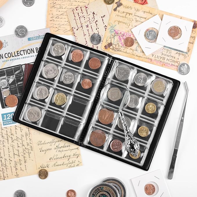 Uncle Paul Coin Album Coin Holder Coin Collection Book - Image 5