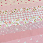 9.8" x 9.8" Cotton Fabric DIY Making Supplies Quilting Patchwork Fabric Fat - Image 2
