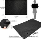 Allgala X-Large Self-Adhesive Glitter EVA Foam Sheets 12 Pack 12x16 inch Paper - Image 2