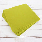 Threadart Moss Green Premium Felt Sheets by ThreadArt