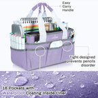JJRING Craft Organizer Tote Bag, Art Storage Caddy - Image 4
