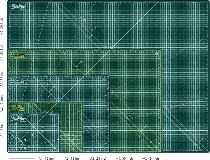 Elan Cutting Mat 36x72 Green, Extra Large Self Healing Cutting Mat 36 x 72 Inch - Image 5