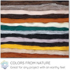 100% Wool - Assorted Wool Roving - Image 4