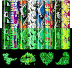 HTVSTD Dinosaur HTV Heat Transfer Vinyl 8 Sheets 12×10in Iron on Vinyl | Dark by CraftingEveryday