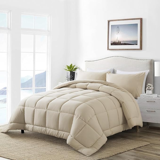 DOWNCOOL King Size Comforter Set -All Season Bedding Comforters Sets - Image 2