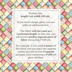 100% Cotton Fabric by the Yard – Turkish Quality Quilting & Sewing Fabric - Image 4