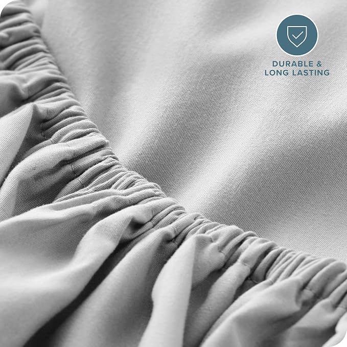 Bare Home Fitted Bottom Sheet Full XL Size - Image 5