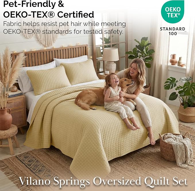 Southshore Fine Living, Inc. Full/Queen Quilt Bedding Set, Cozy Coverlet Queen - Image 6
