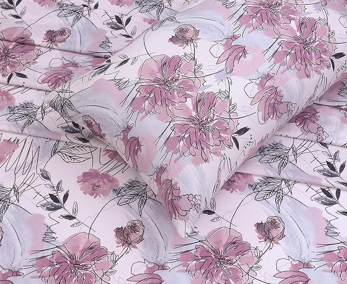 RUVANTI 100% Cotton Sheets – Split King Size Percale Bedding, Cooling & - Image 7