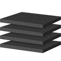 ToLanbbt Polyurethane Foam Sheets, 4P 16 x 12 x 1 Inch Cuttable Tool Box Case by ToLanbbt