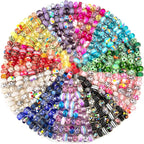 Zyehxed 220Pcs European Large Hole Craft Beads by BRACELETMAKINGKIT