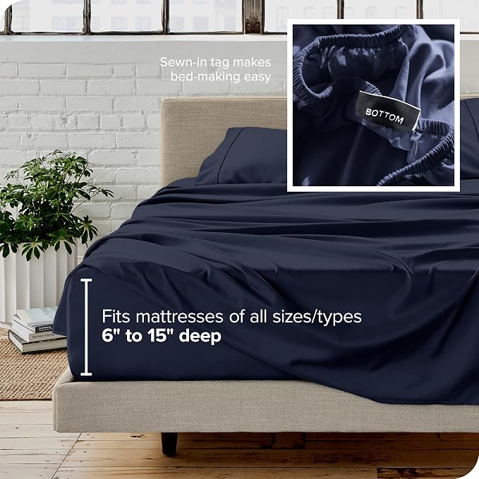 Bare Home Queen Sheet Set - Image 5
