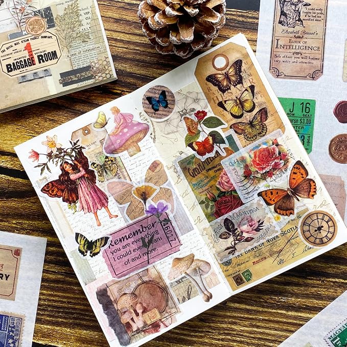 Vintage Journal Stickers - Image 5