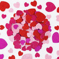 BEISHIDA 392 Pcs Glitter Foam Heart Stickers，Red Pink Purple Heart Shapes by Beishida