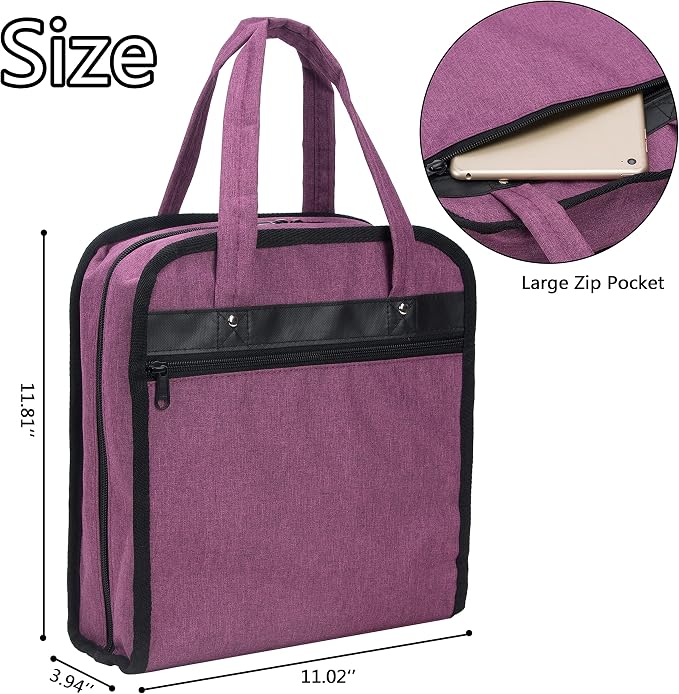 PACMAXI Sewing Accessories Storage Bag, Craft Tools | Roomy carry bag - Image 4