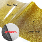 Glitter Puff Heat Transfer Vinyl, 12in X 10in 13pcs Iron on | 3D Puff, Wash No - Image 3