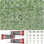 31000Pcs Light Green Rhinestones by Worthofbest