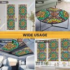 Stained Glass Window Privacy Film Static Cling - Image 8