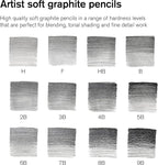 Winsor & Newton Studio Collection Artist Pencils, Graphite Pencils - Image 3