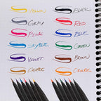 Pentel Arts Sign Pen Micro Brush Tip, 12-PK Plastic Box - Image 7