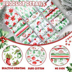 Hosuly 40 Pcs Christmas Jelly Fabric - Image 5
