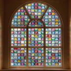 Rainbow Window Tint, Decorative Window Stickers by FEOMOSDIRECT