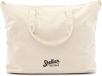 Stellar Factory Board Game Tote Bag, Cotton Canvas, flat bottom keeps boxes - Image 3