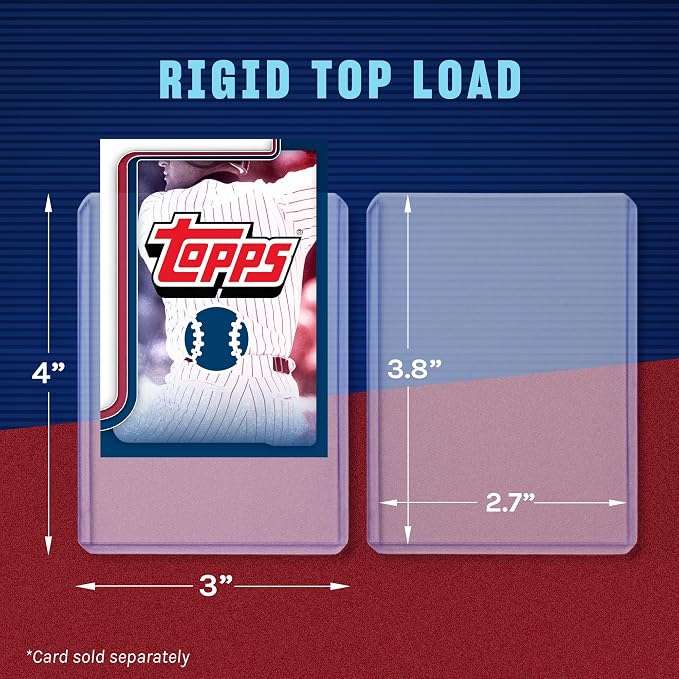 Fanatics Collectibles 35pt 3x4 Top Loaders - Image 2