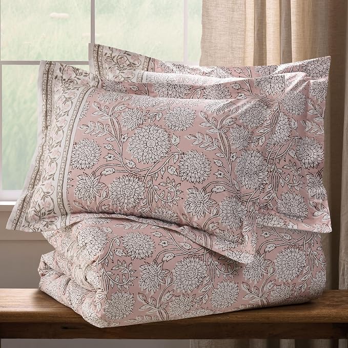 Levtex Home Adare Blush Reversible Twin/Twin XL Comforter Set - Image 3