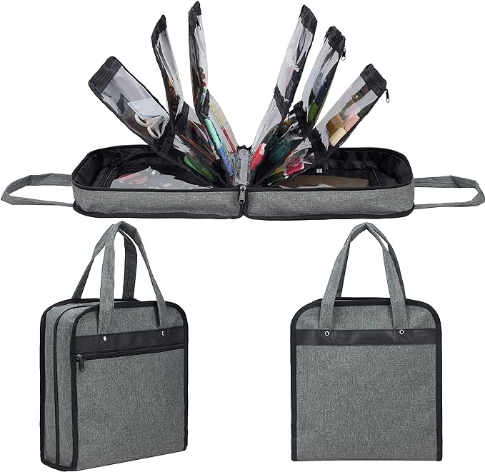 PACMAXI Sewing Accessories Storage Bag, Craft Tools | Roomy carry bag by PACMAXI