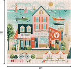 Galison Beside The Sea – 500 Piece Puzzle Fun and Challenging Activity - Image 7