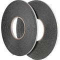 Tatuo 2 Rolls Double Sided Foam Tape 1/4 Inch by 50 Feet Black PE Foam Tape by Tatuo