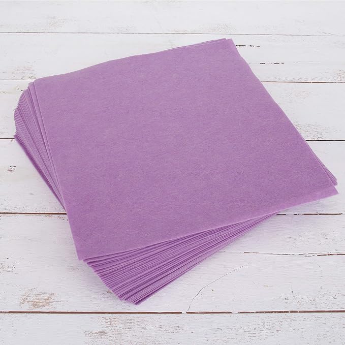 Threadart Lavender Premium Felt Sheets by ThreadArt