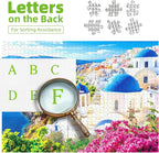 MINIWAN Santorini Greece Landscape Jigsaw Puzzle - Image 3